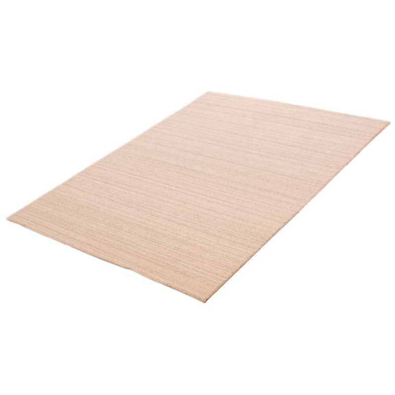 ECARPETGALLERY Hand Loomed Kashkuli Gabbeh Ivory Wool Rug - 5'7 x 7'9