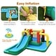 preview thumbnail 9 of 9, Costway Slide Water Park Climbing Bouncer Pendulum Tunnel Game Without