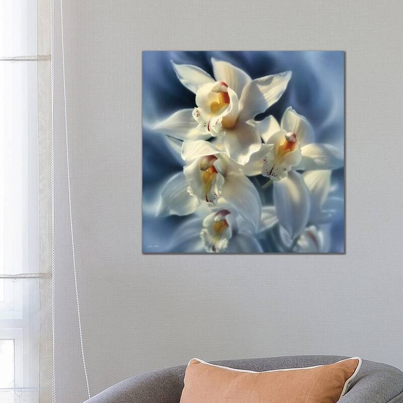 iCanvas "Orchids, Square" by Collin Bogle Canvas Print - 26x26x1.5