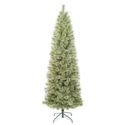 National Tree Company 7.5 ft. Artificial Arcadia Pine Slim Christmas Hinged Tree - 7.5 Foot