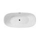 preview thumbnail 55 of 173, Adler Soaking Bathtub in Glossy White