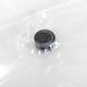 preview thumbnail 3 of 5, Simply Essential™ Waterproof PEVA Medium Weight Shower Curtain Liner