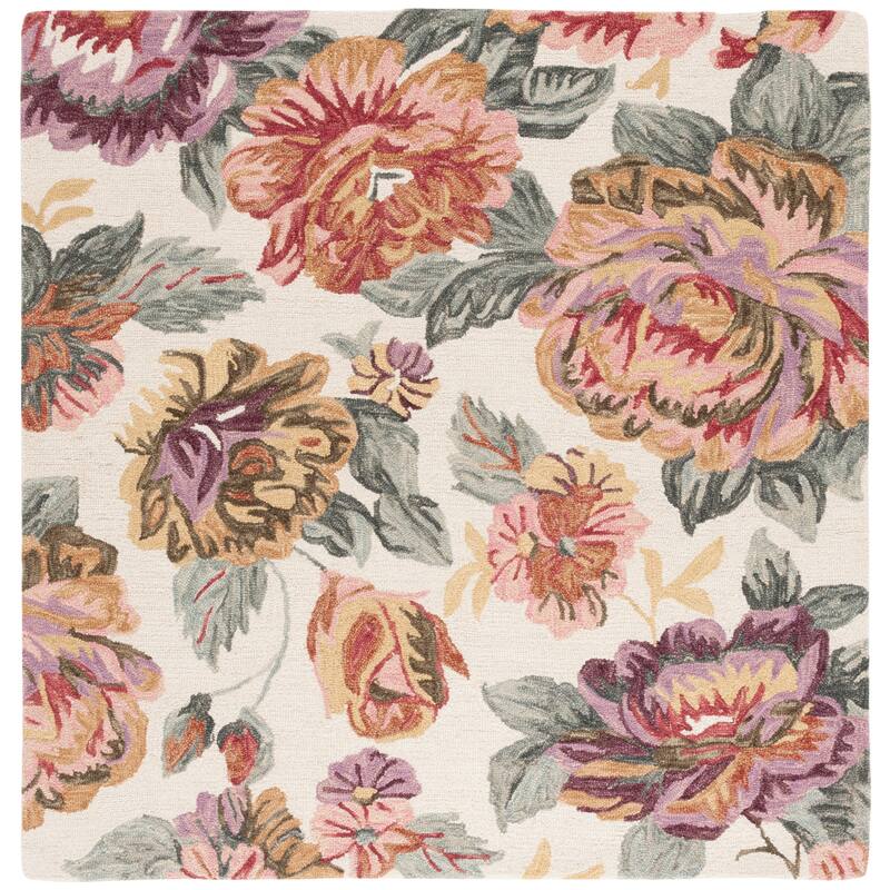 SAFAVIEH Handmade Jardin Lauryna Country Wool Rug