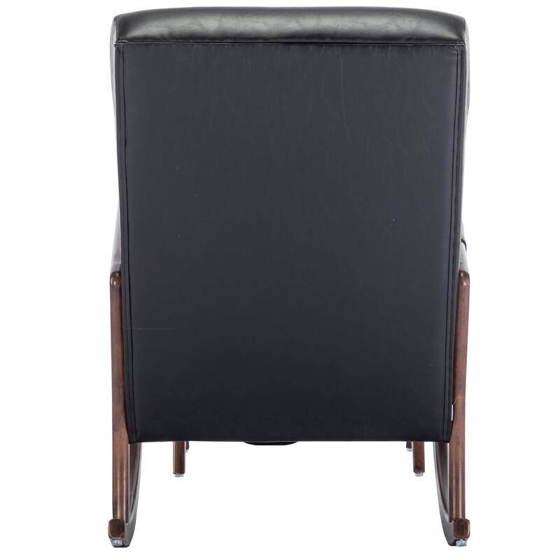 Rocking Armchair With Ottoman for Living Room