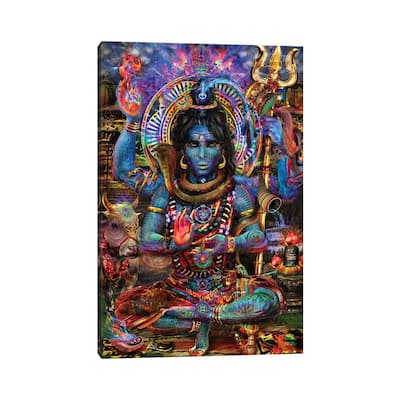 iCanvas "Shiva" by Jumbie Canvas Print