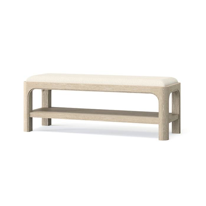 Solano 49-inch Bedroom Bed End Bench Weathered Mango - Weathered Mango