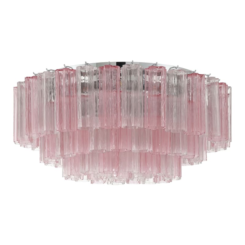 Crystorama Lighting Group ADD-331-SP Addis 16 Light 32" Wide Flush