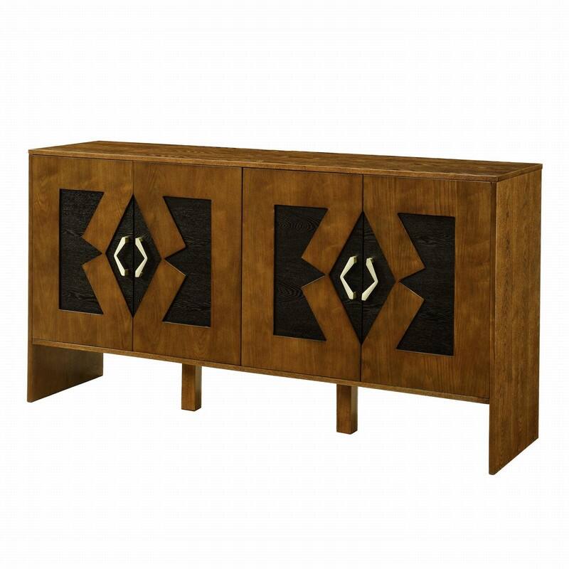 60" Mid Century Modern Sideboard Buffet Cabinet with Storage for Stylish Home Organization