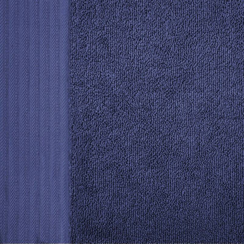 Turkish Cotton Herringbone and Solid Washcloth Towel Set by Superior