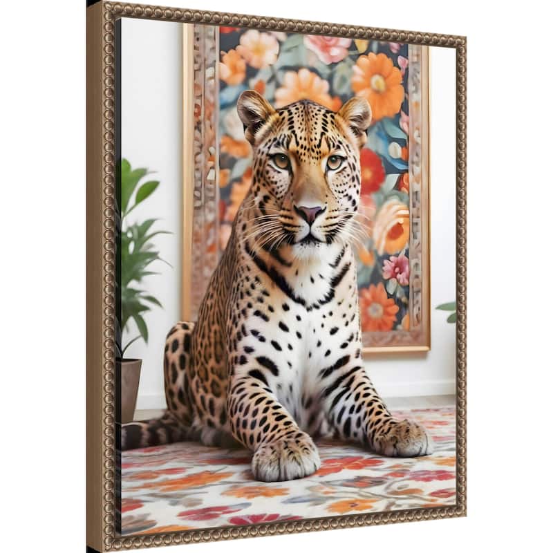 Summer Home by Uma Gokhale Framed Canvas Wall Art