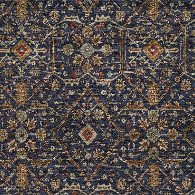 HomeRoots Floral Transitional Rectangle Outdoor Rug
