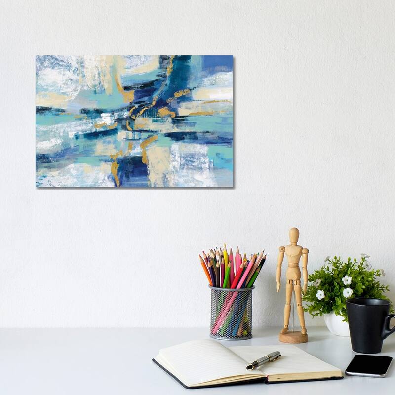 iCanvas "Wave Breaker" by Silvia Vassileva Canvas Print - 8x12x0.75
