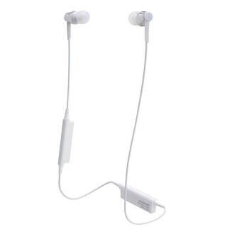 Shop Audiotechnica Ath Ckr35bt Sound Reality Wireless In Ear Headphones With In Line Microphone And Remote Free Shipping Today Overstock 25681059