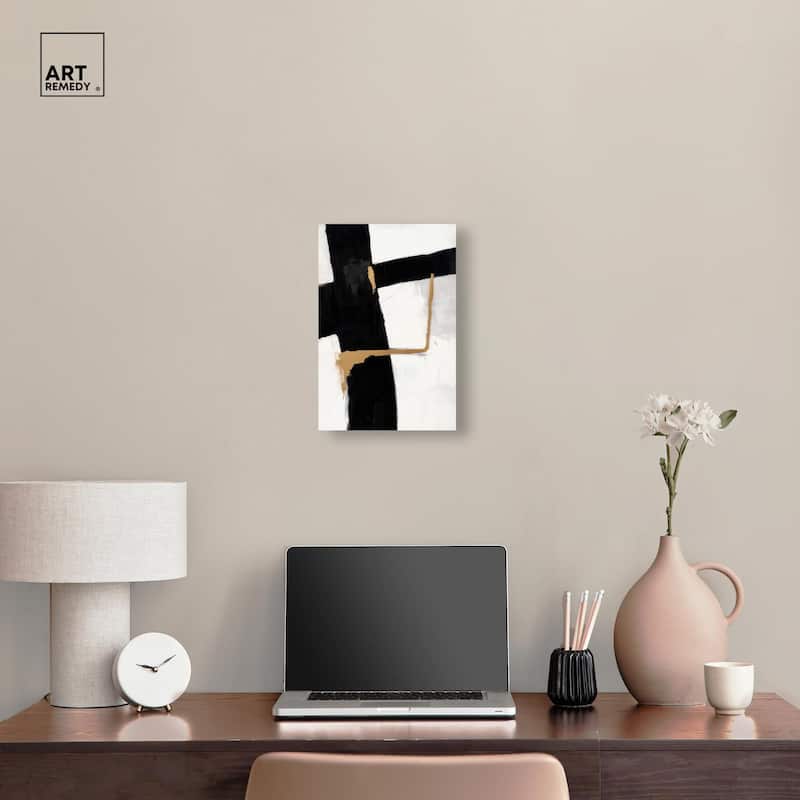Dichotomy IV Canvas by Art Remedy, Gallery Wrapped