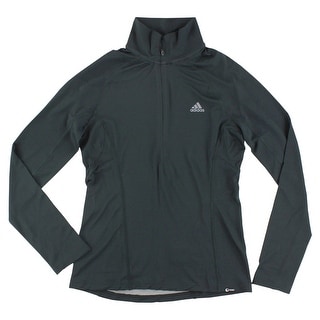adidas quarter zip sleeve womens
