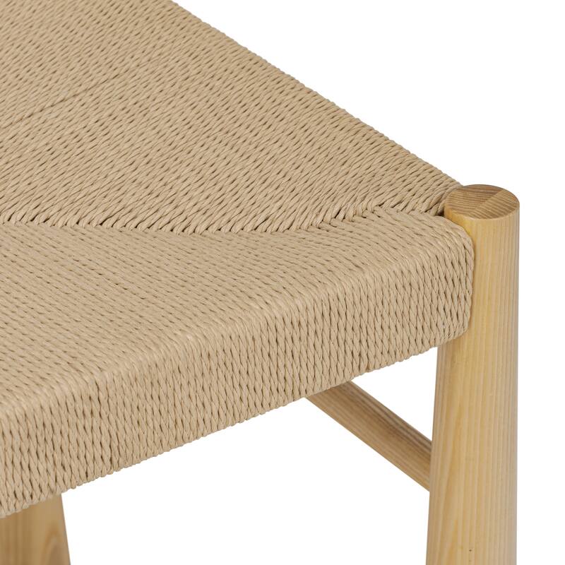 Poly and Bark Calgary Dining Chair in Natural