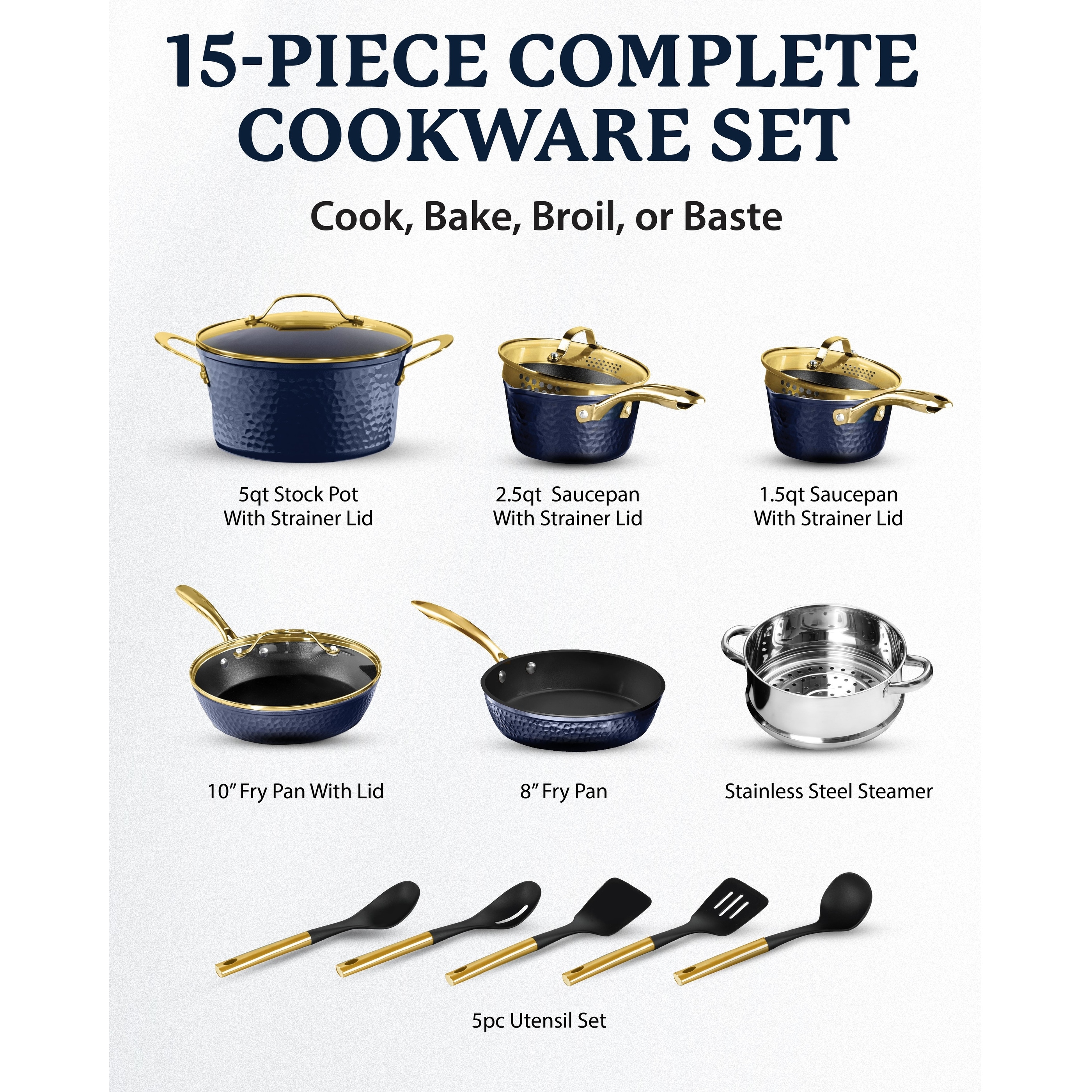 https://ak1.ostkcdn.com/images/products/is/images/direct/42a14ee20e78bc6368faaab18ac16e408754bbac/Granitestone-Charleston-Hammered-15-Piece-Nonstick-Cookware-Set.jpg