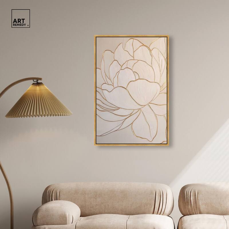 Sculpted Shards II Canvas by Art Remedy