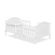 preview thumbnail 1 of 11, Dream On Me Portland 3 In 1 Convertible Toddler Bed in White White - Toddler