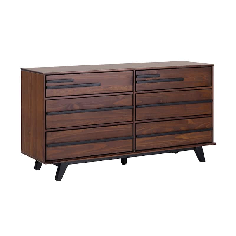 Middlebrook Designs Contemporary Solid Wood 6-Drawer Dresser