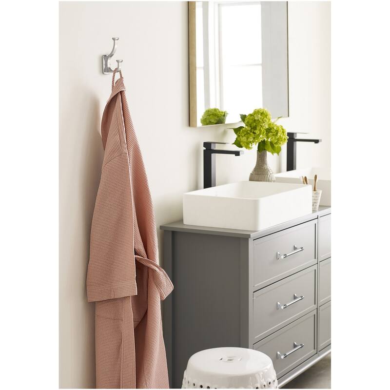 Amerock H37007 Alder Double Robe Hook