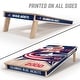preview thumbnail 2 of 4, Columbus Blue Jackets NHL 2x4 Cornhole Board Set