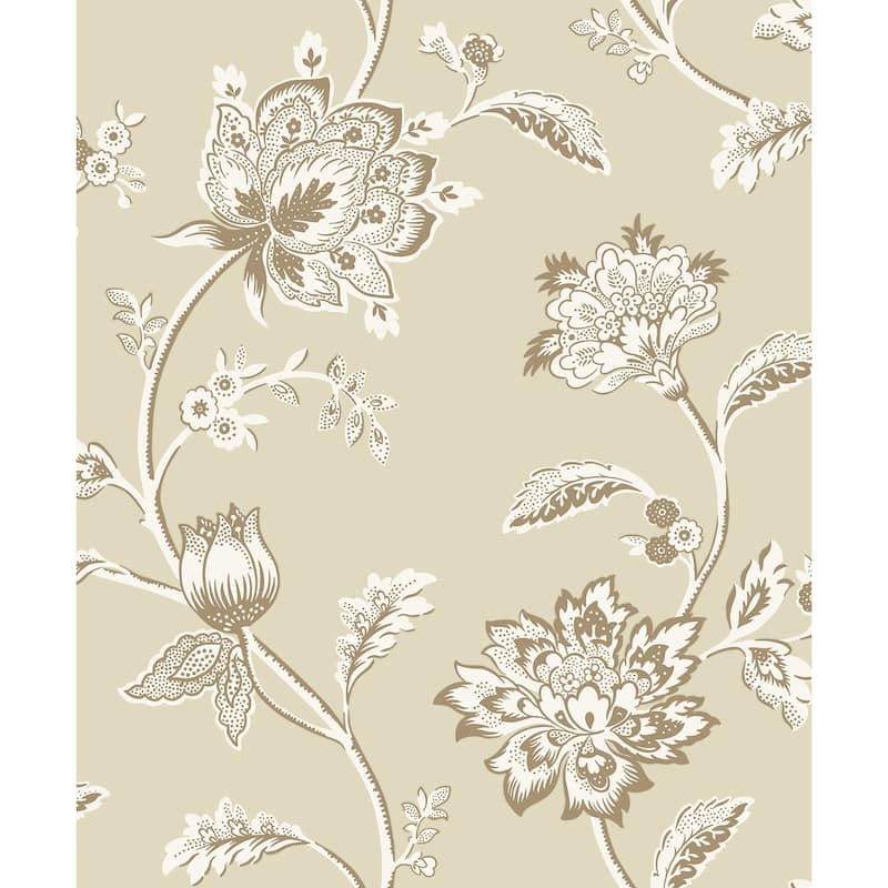 Fine Decor Juliette Light Yellow Jacobean Wallpaper
