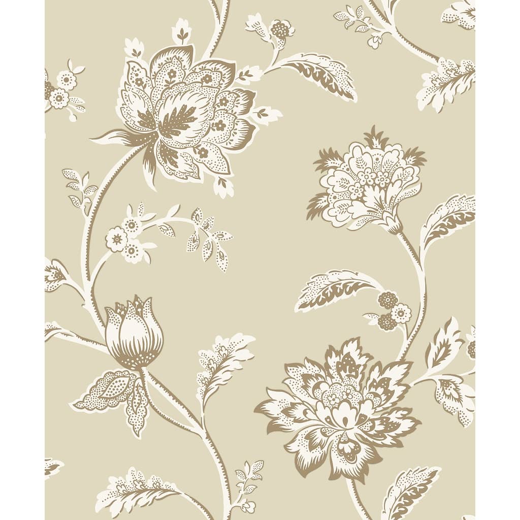 Fine Decor Juliette Light Yellow Jacobean Wallpaper