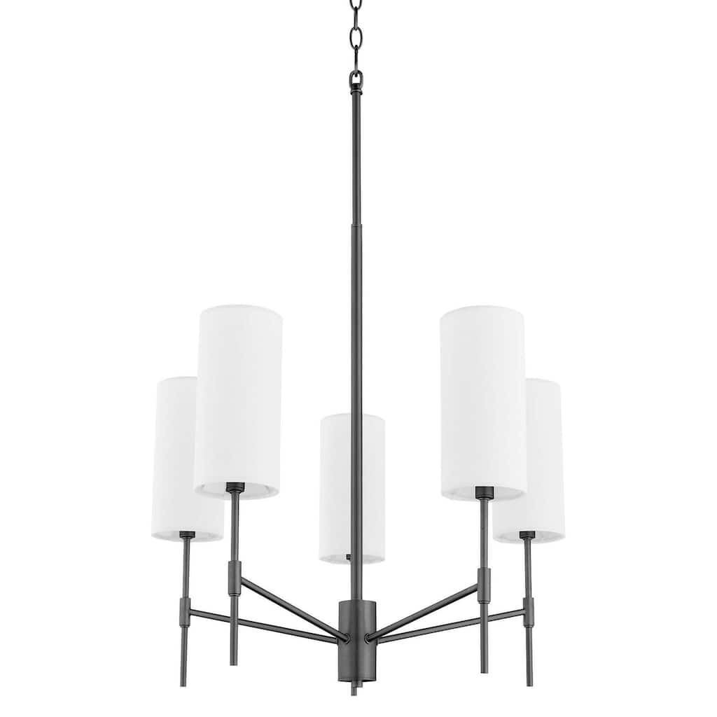 Quorum International 663-5 Hamilton 5 Light 24" Wide Chandelier