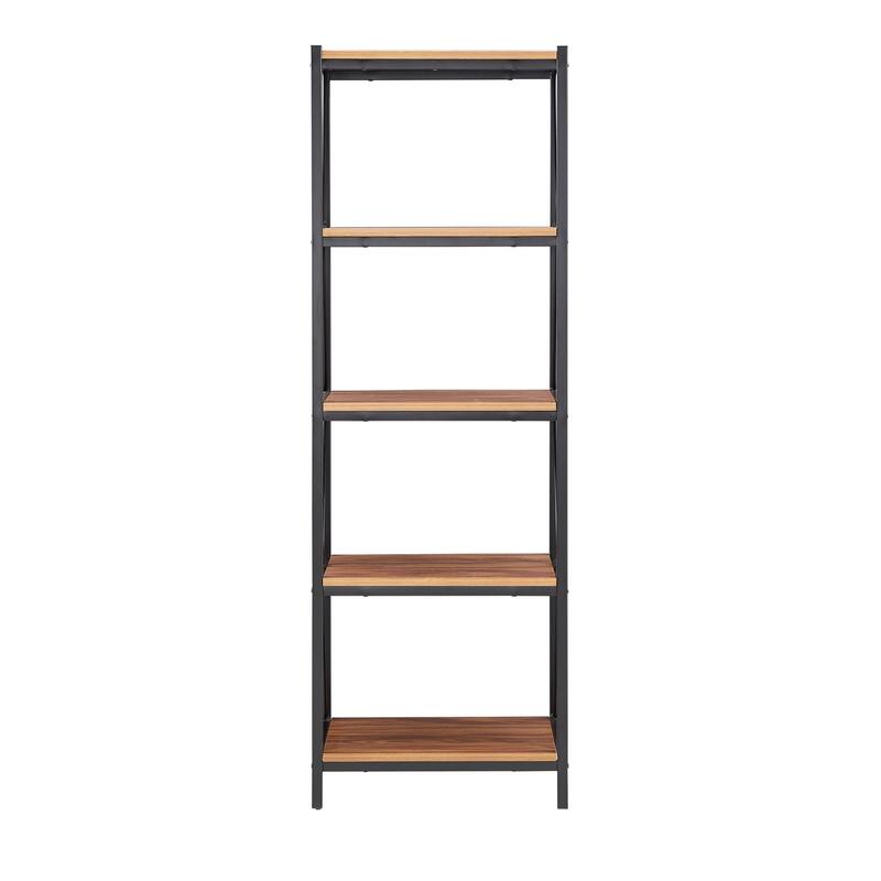 Eulalia 69.4" H x 23.6" W Metal Etagere Bookcase by iNSPIRE Q Classic