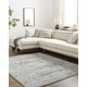 preview thumbnail 1 of 5, Livabliss Osaka Transitional Striped Area Rug Cream/Dusty Sage - 7' 10" x 10'