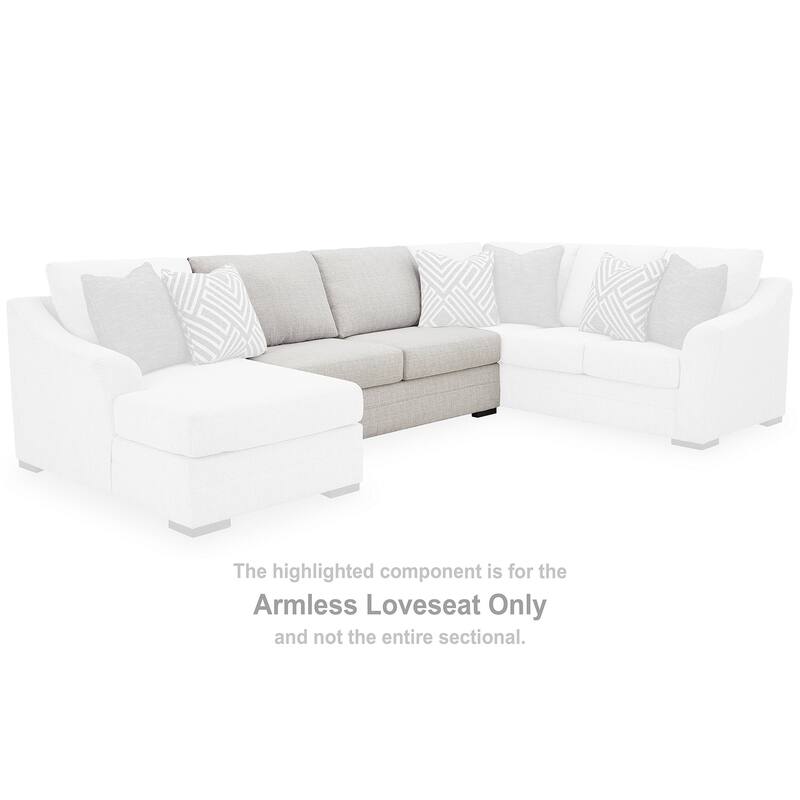 Signature Design by Ashley Koralynn Beige 3-Piece Sectional with Chaise