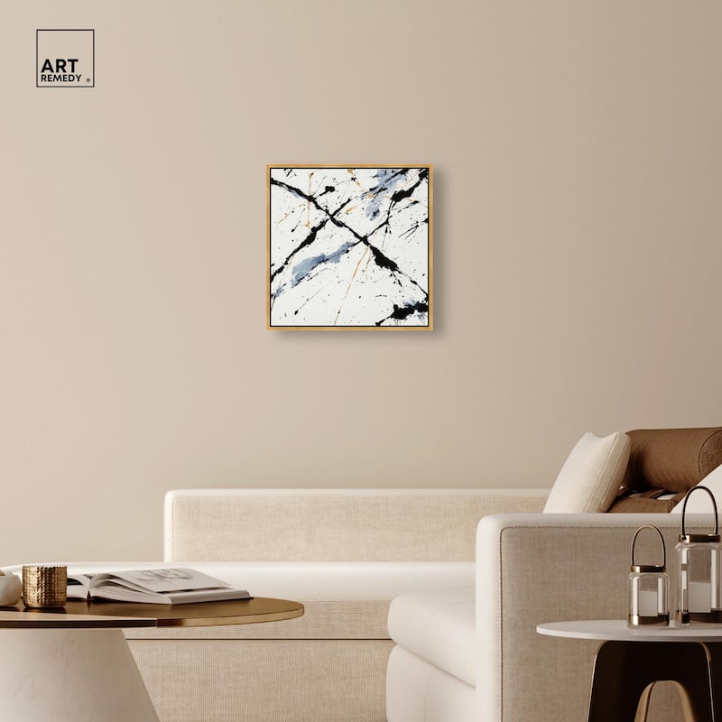 Splintered Impact II Canvas by Art Remedy