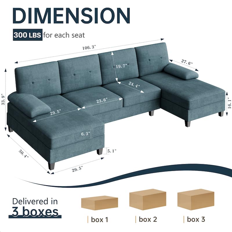 Sectional Sofa Couches for Living Room