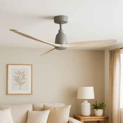 Fanimation Kute 52 inch Indoor/Outdoor Smart Ceiling Fan with Remote - 52 Inches