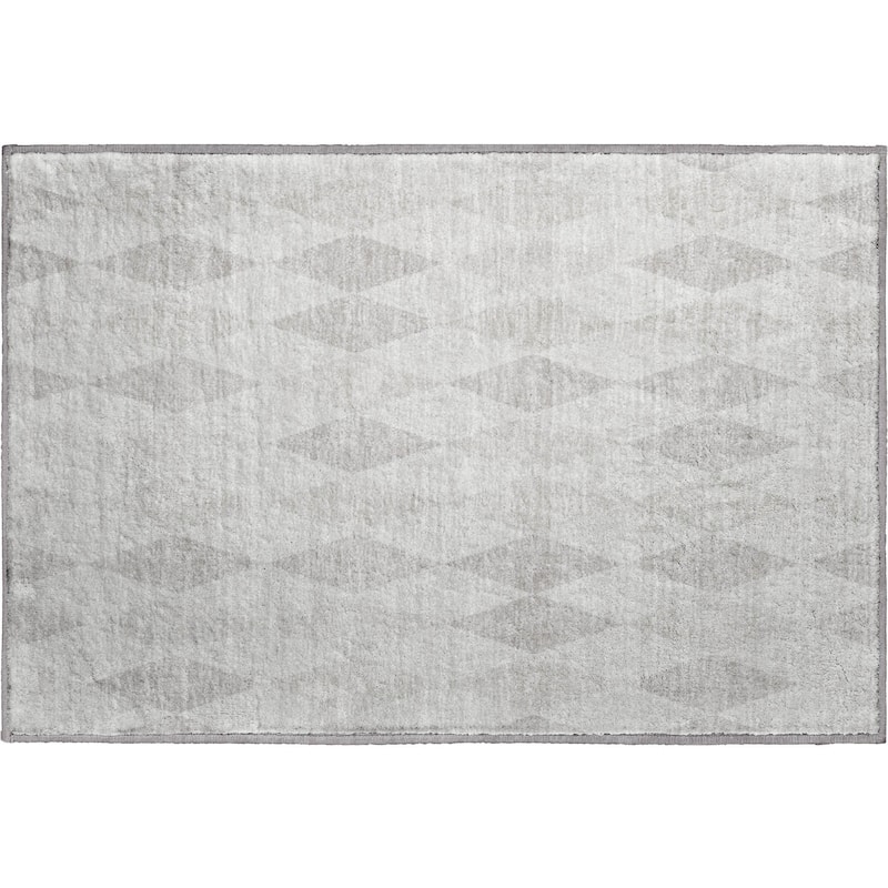 Premium Washable Super Soft Modern Diamonds Mayfield Rug