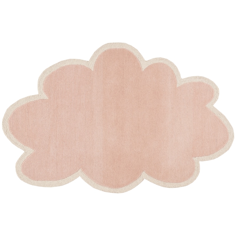 SAFAVIEH Handmade Kids Shannen Wool Rug - 3' x 5' - Pink/Ivory