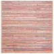 preview thumbnail 7 of 6, SAFAVIEH Handmade Cape Cod Dagmar Coastal Jute Rug 3' Square - Natural/Multi - Square