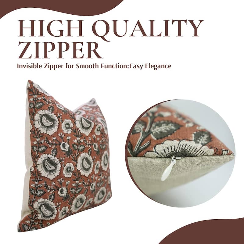 Fabdivine 16x16 Inch Pillowcase for Sofa Bed Cushion Cover, Sun Flower