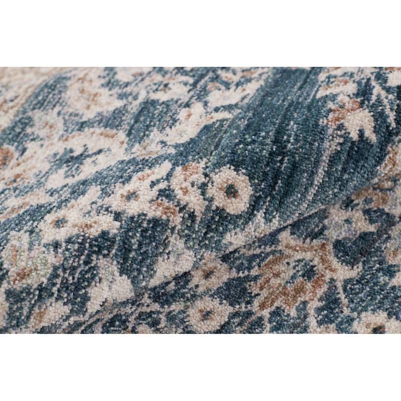 Terra by Obeetee Heirloom Persian Blue Rug - 3'3" x 5'