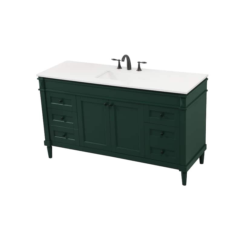 Clarity 48 - 60 Inch Single Bathroom Vanity