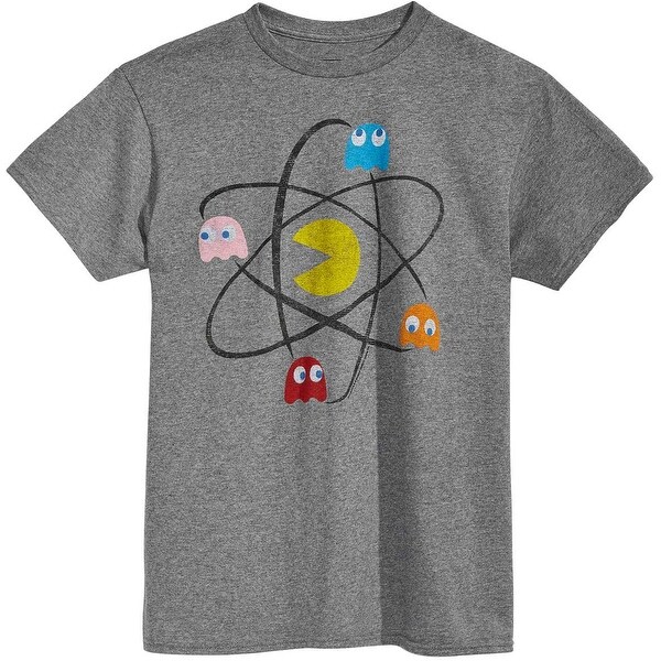Pac Man Atom Men S Grey Shirt