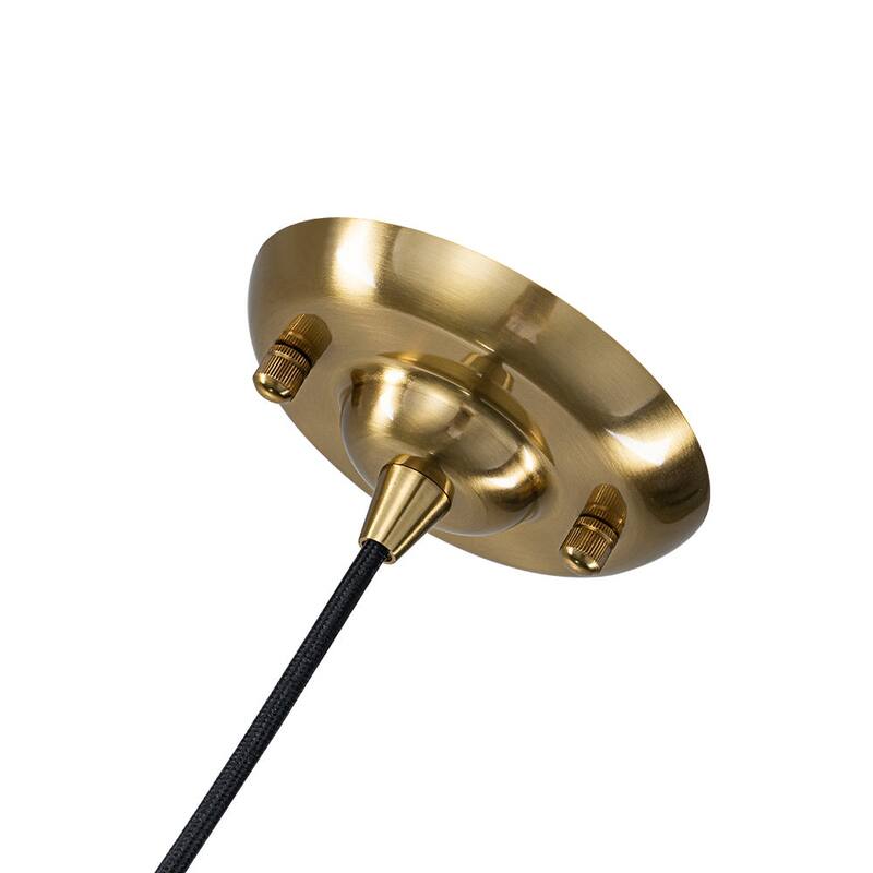 6-Light Bold Modern Gradient Glass Cluster Bubble Chandelier - 24.8 in