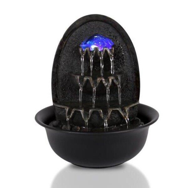 Water Fountain - Relaxing Tabletop Water Feature Decoration