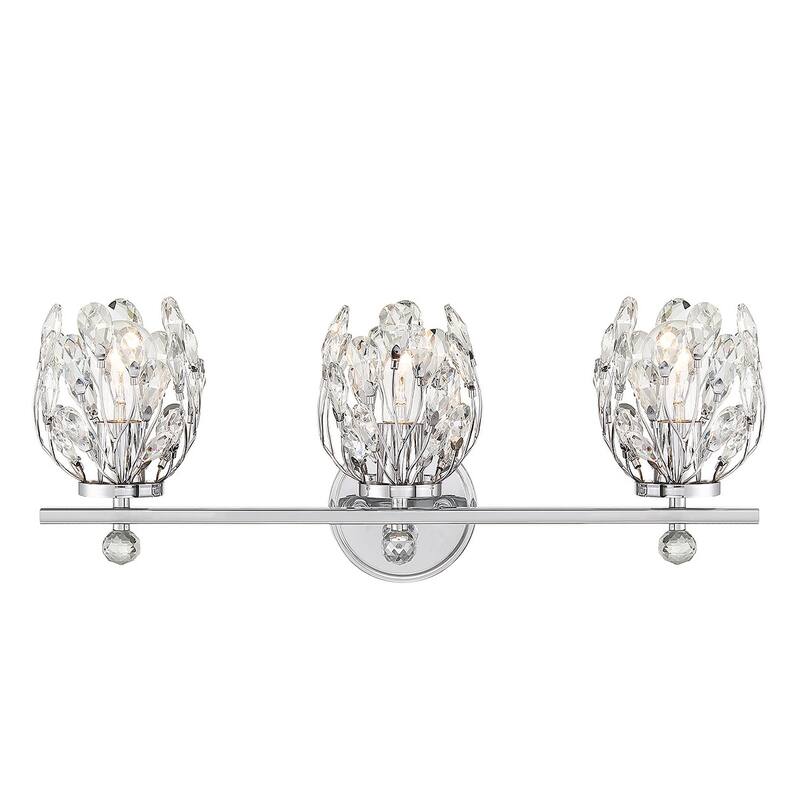 Savoy House 8-6601-3 Moreno 3 Light 24" Wide Vanity Light - Chrome