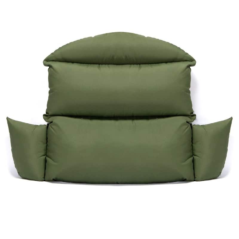 2-Person Hanging Egg Chair Cushion - Durable, Soft Outdoor Swing Seat Replacement - All Colors