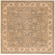 preview thumbnail 4 of 39, SAFAVIEH Handmade Antiquity Wanda Traditional Oriental Wool Rug 8' Square - Green/Gold - Square