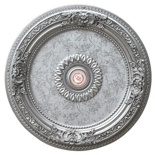 Ceiling Medallion Installed Reviews For Hampton Bay 24 In. White