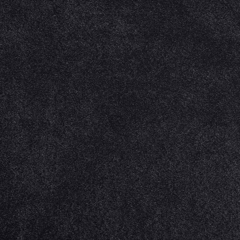 City Scene Faux Fur Solid Black Throw Blanket
