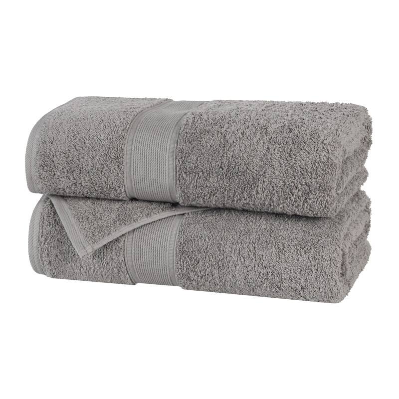Superior Oregon Organic Cotton Solid Bath Sheet, Set of 2